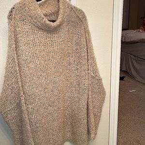 Warm fuzzy free people oversized sweater
